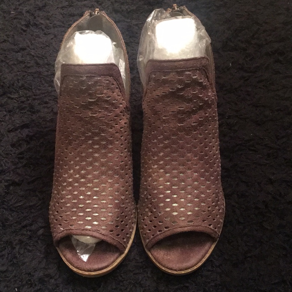 Taupe booties